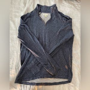 J. Crew cotton quarter zip